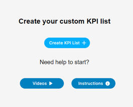 create kpis