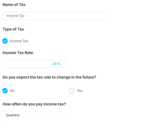 income tax